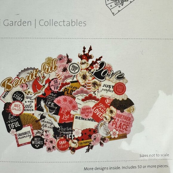 Sticko & Kaisercraft Hanami Garden Stickers Cherry Blossom - Picture 3 of 4